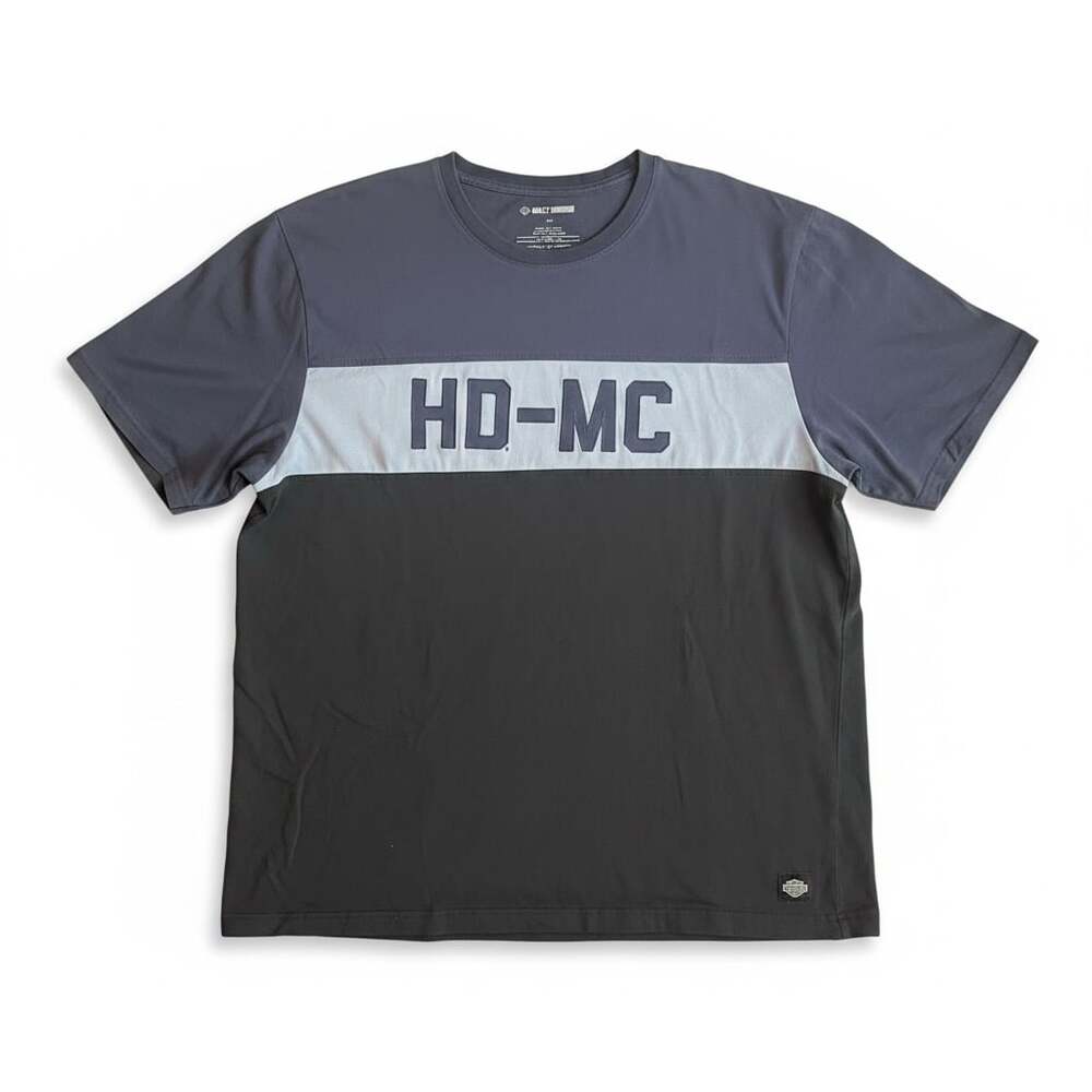 Harley-Davidson HD-MC Colorblock Graphic T-Shirt Size 2XL